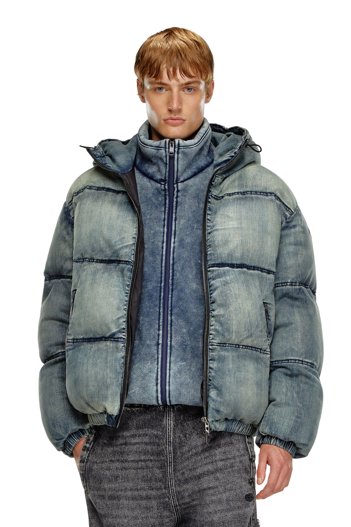 DIESEL W-Mons Parka - Blue