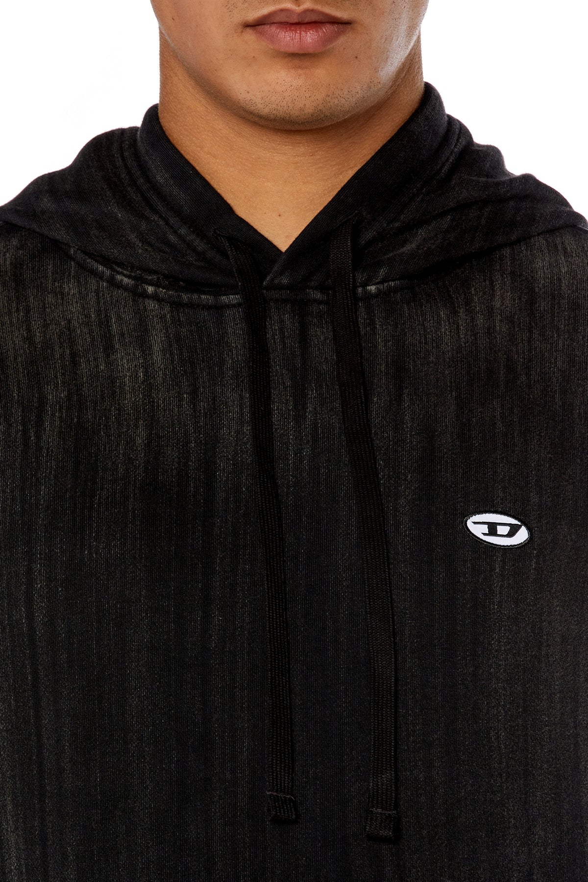 DIESEL S-Ginn-Hood-K43 Hoodie - Black