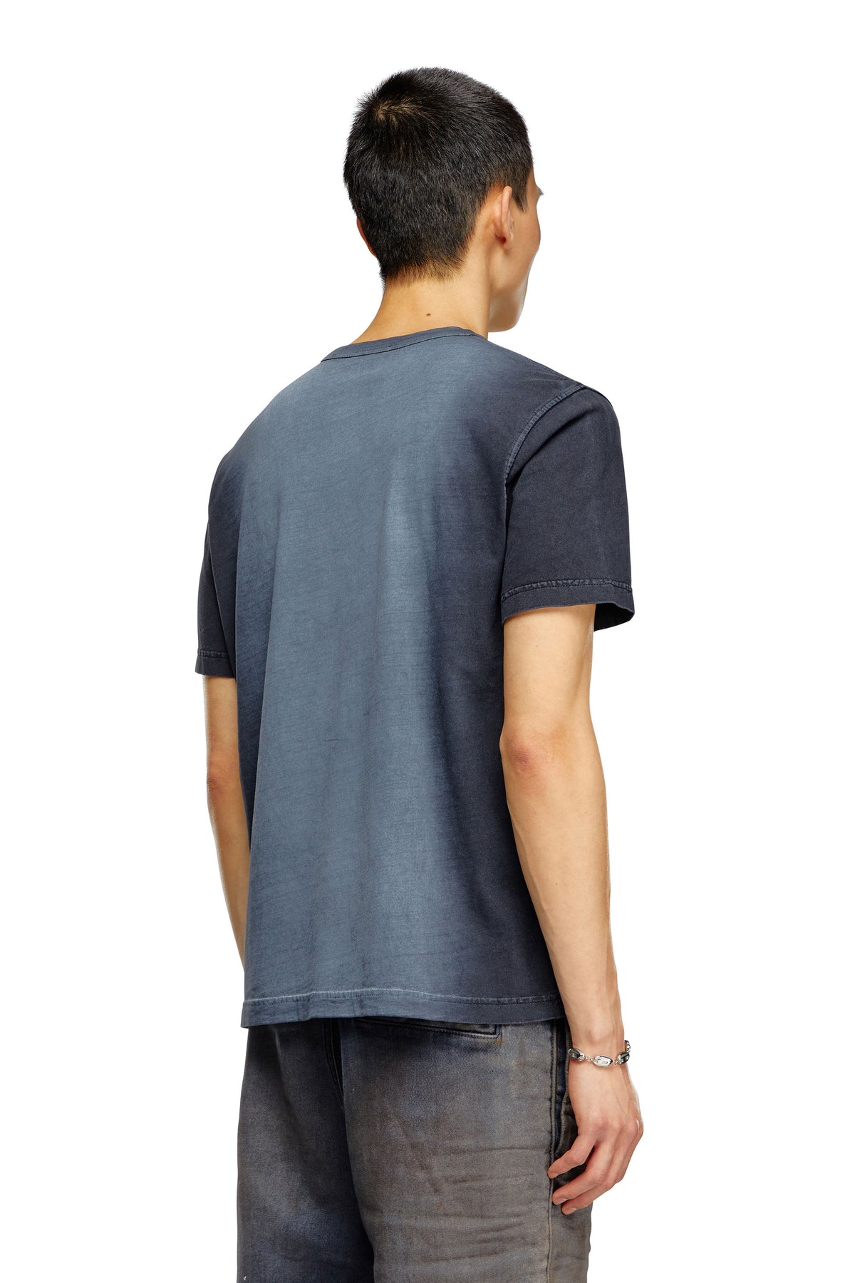 DIESEL T-Adjust-Q2 Tee - Grey