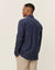 Les Deux Desert Reg Stripe Shirt - Dark Navy