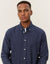 Les Deux Desert Reg Stripe Shirt - Dark Navy