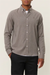 Les Deux Desert Reg Stripe Shirt - Grey