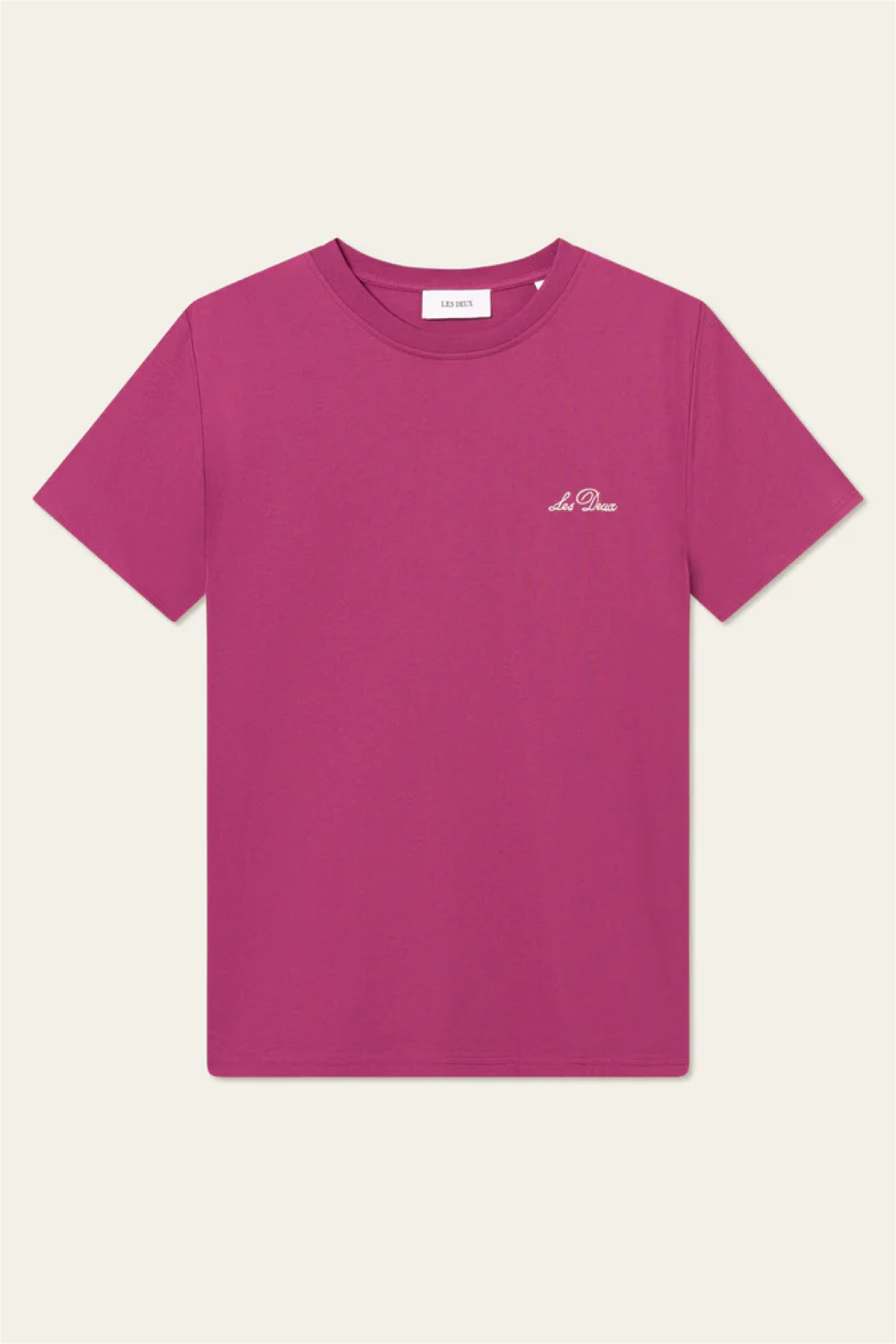 Les Deux Crew Tee - Magenta