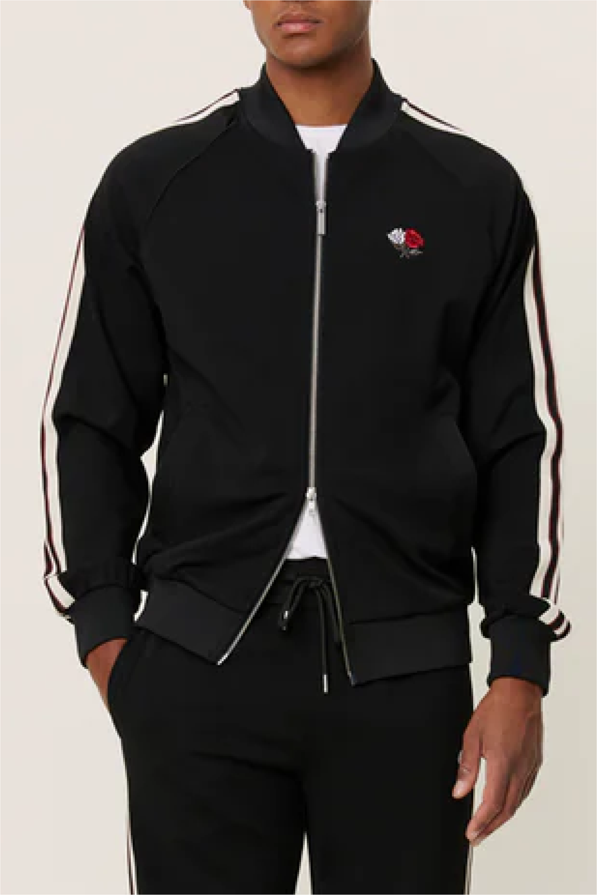 Les Deux Sterling Track Jacket - Black