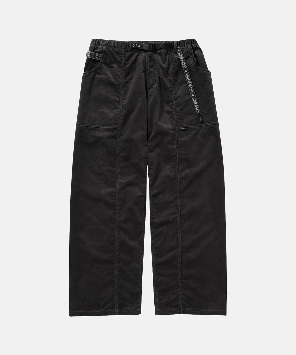 GRAMICCI x and wander JQ Tape Corduroy Gadget Pants - Charcoal