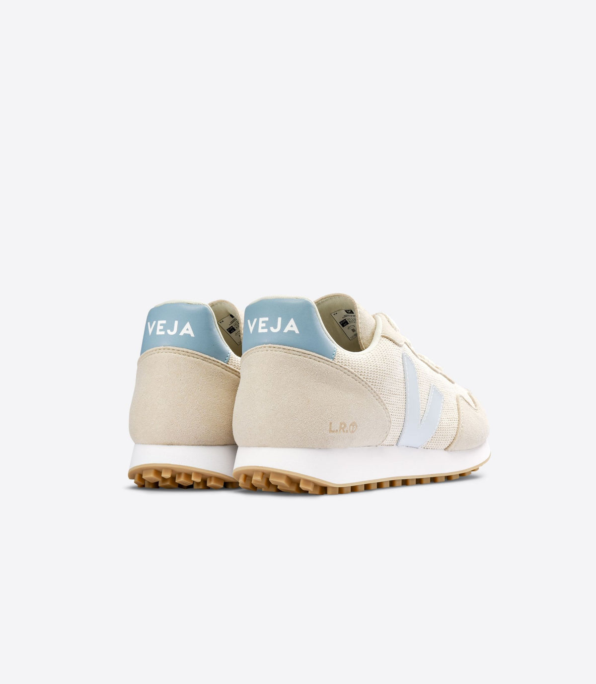 Veja Womens SDU J-Mesh Juta Ice Sneakers - Beige/Blue