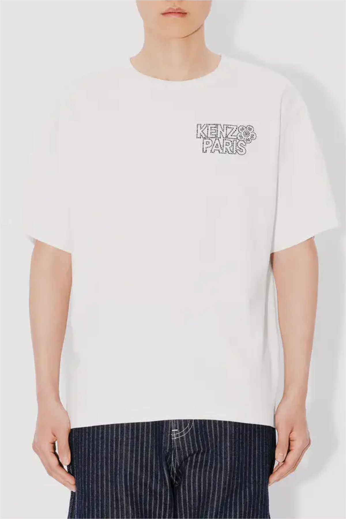 Kenzo Constellation Embroidered Tee - Off White