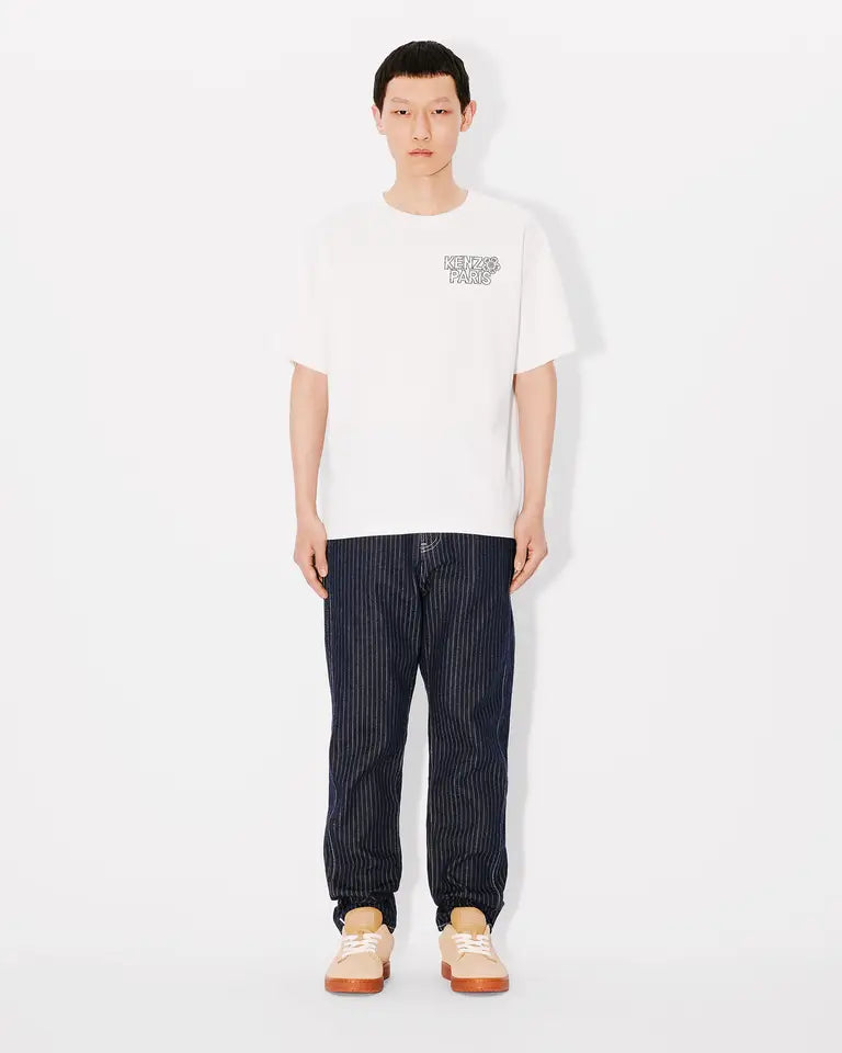 Kenzo Constellation Embroidered Tee - Off White