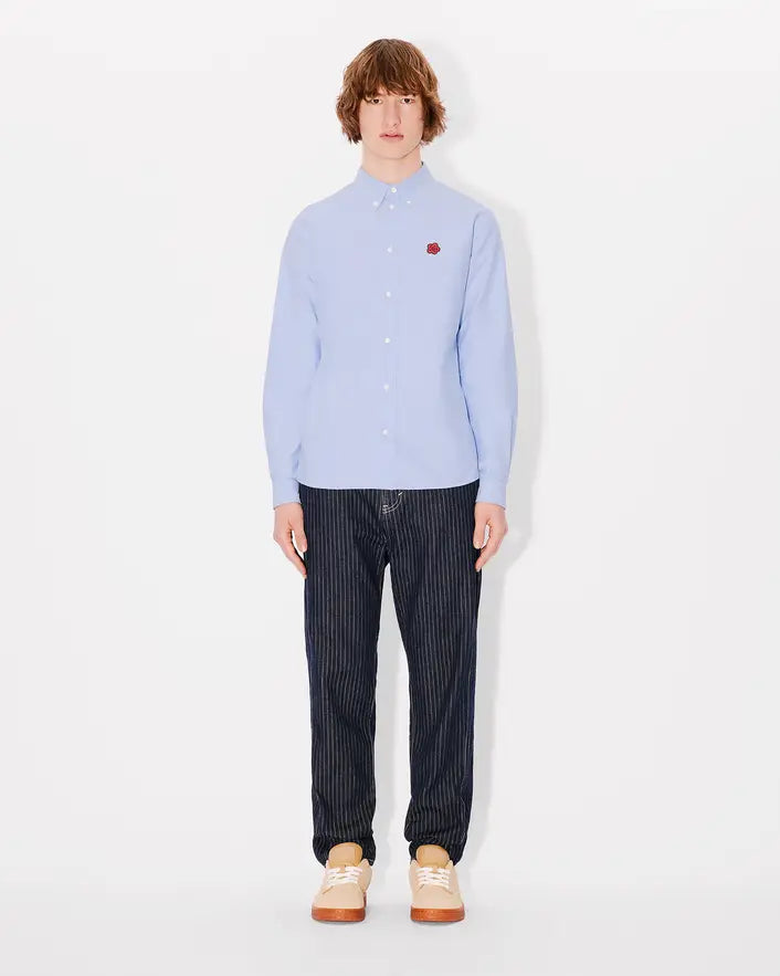 Kenzo Boke Flower Crest Shirt - Sky Blue