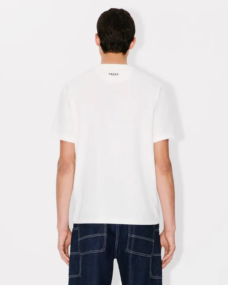 Kenzo Boke Embroidered Classic Tee - Off White