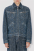 Kenzo Trucker Denim Weave Jacket - Blue Denim