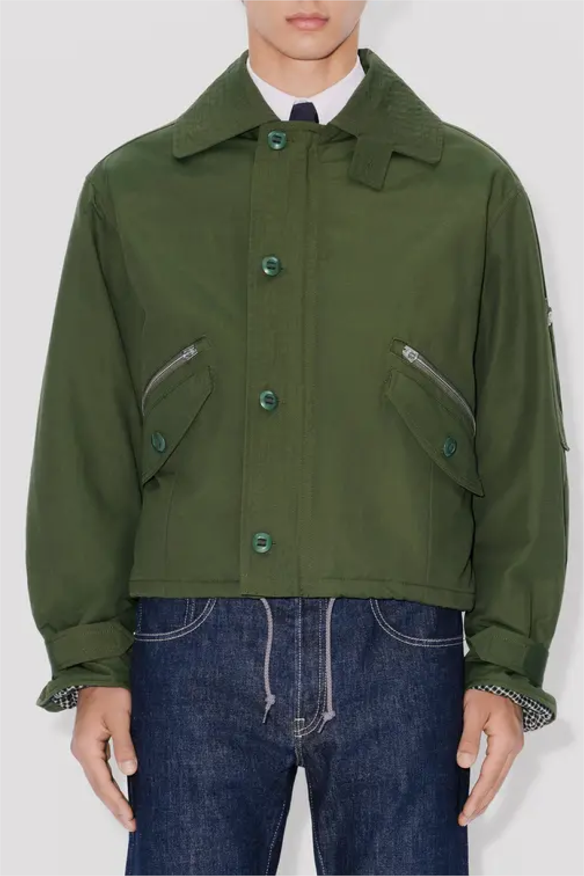 Kenzo Army Blouson Jacket - Dark Khaki