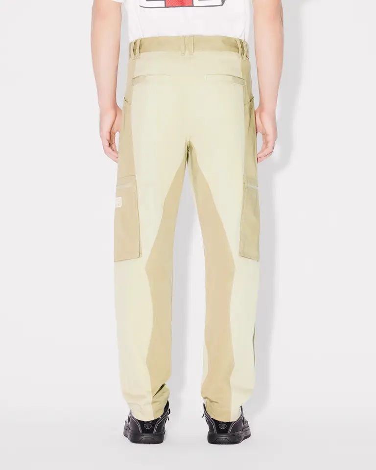 Kenzo Slim Cargo Pants - Beige