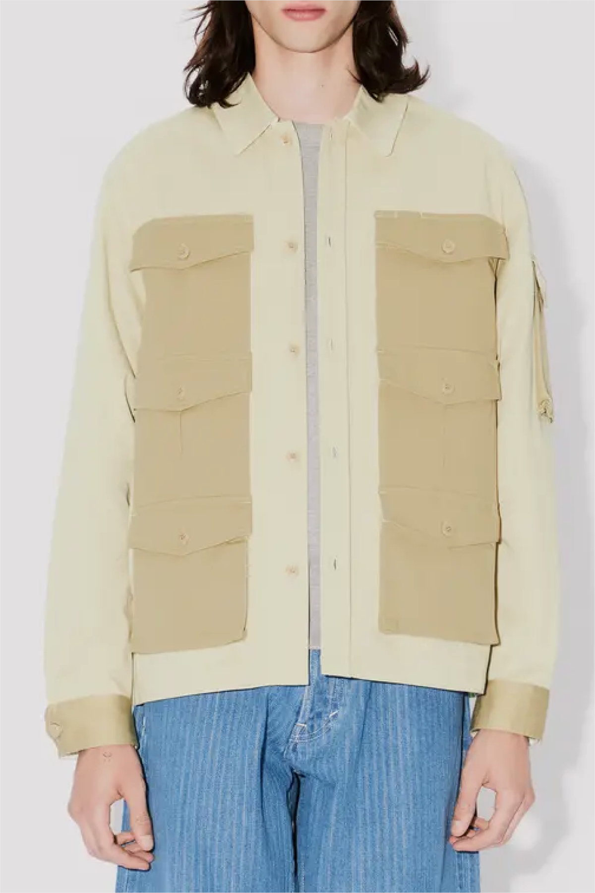 Kenzo Cargo Shirt - Beige