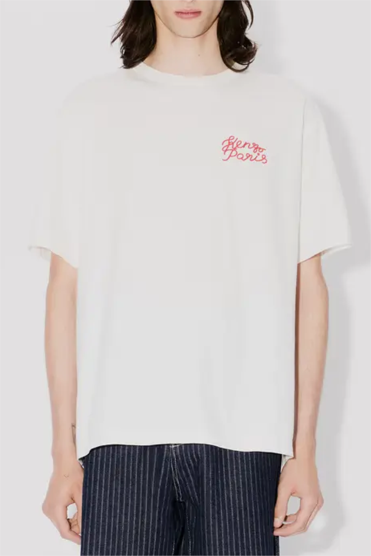 Kenzo Heart Oversized Tee - White