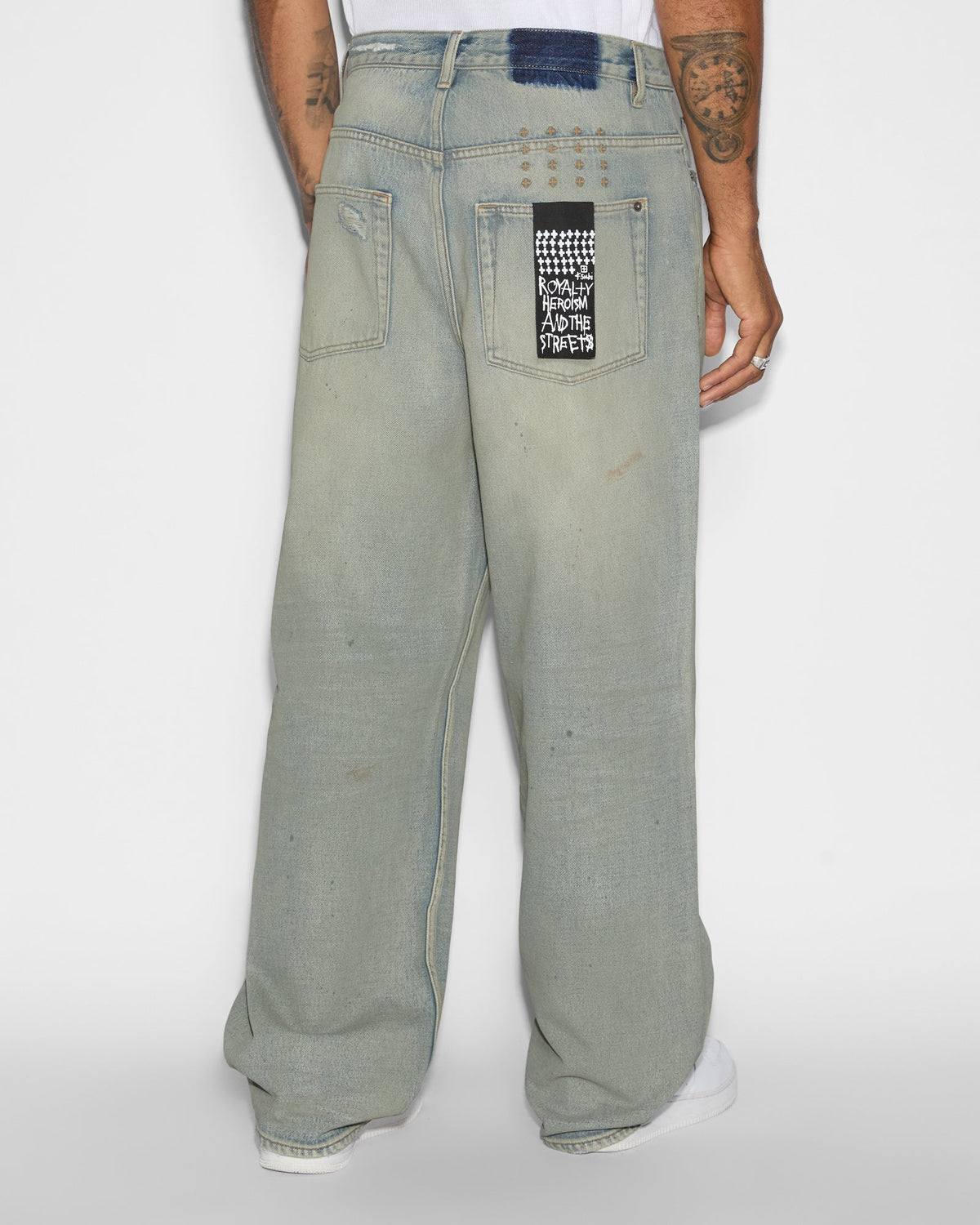 Ksubi Maxx Mechanik Baggy Jeans - Denim