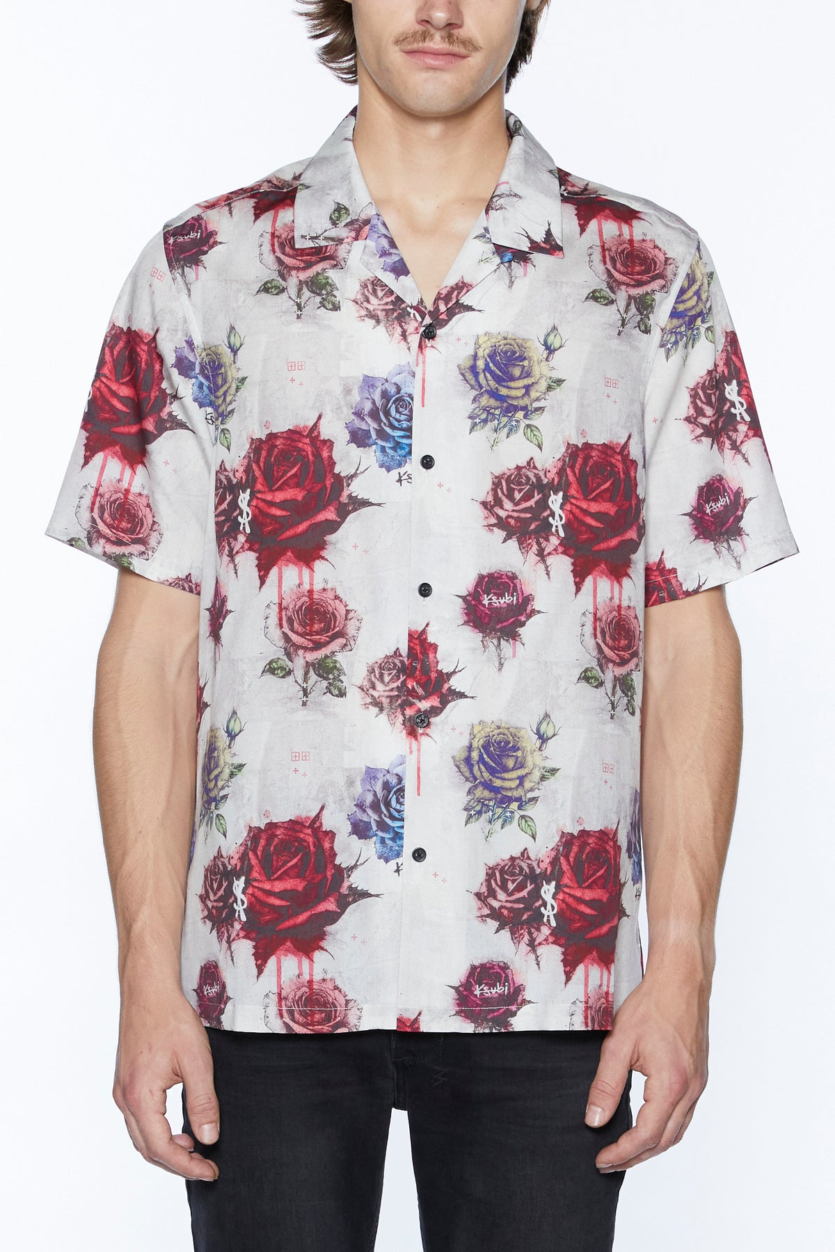 Ksubi Graff Rose Resort Shirt - Multi