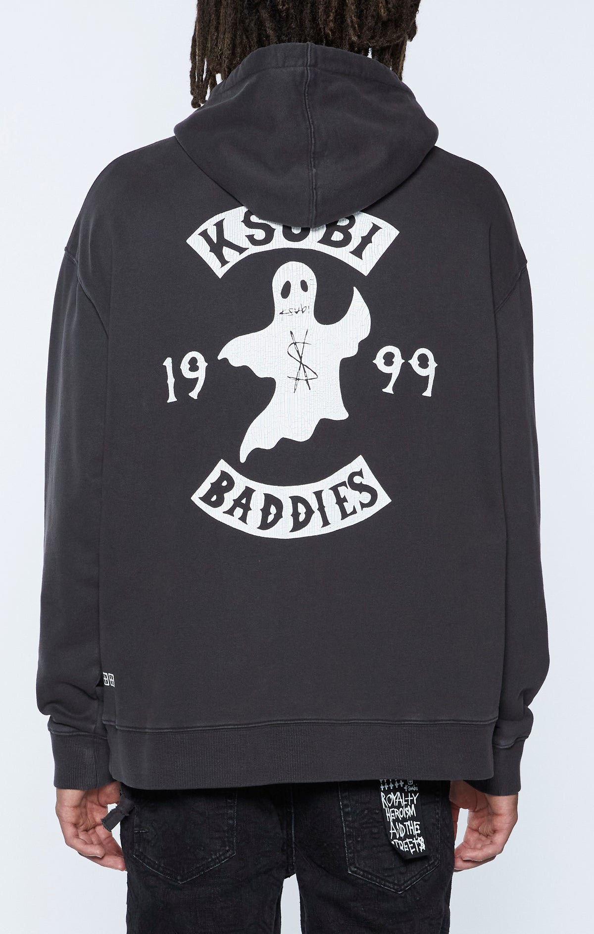 Ksubi Baddies Biggie Hoodie Faded Black