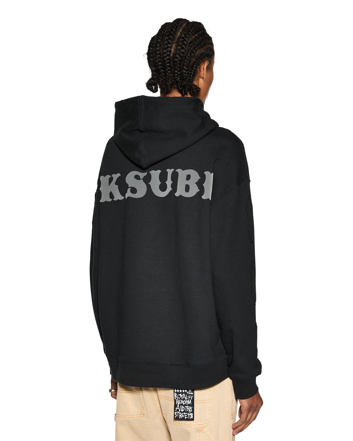 Ksubi Western Capsule Doubledown West Biggie Hoodie - Black