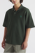 Maison Kitsuné Bold Fox Head Polo - Green