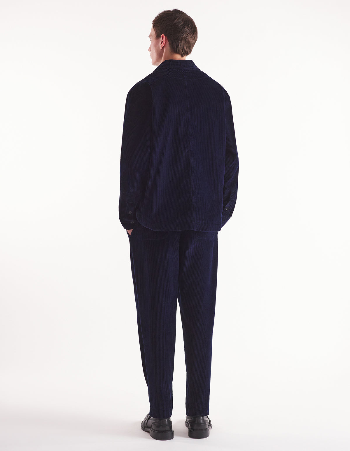 Maison Kitsuné Zipped Overshirt - Navy