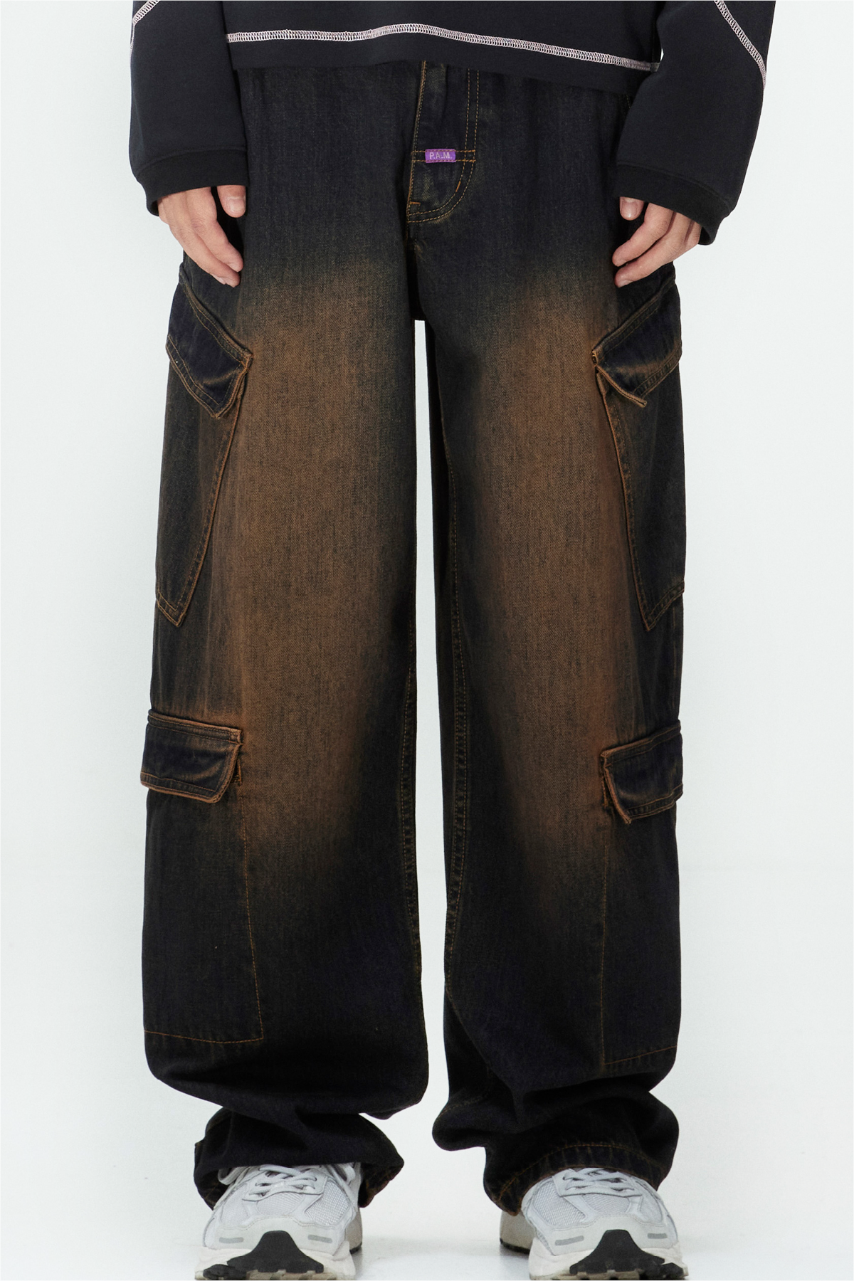 P.A.M Cyclopes Low Rise Jeans - Washed Indigo