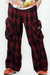 P.A.M Check Chow Pants - Red