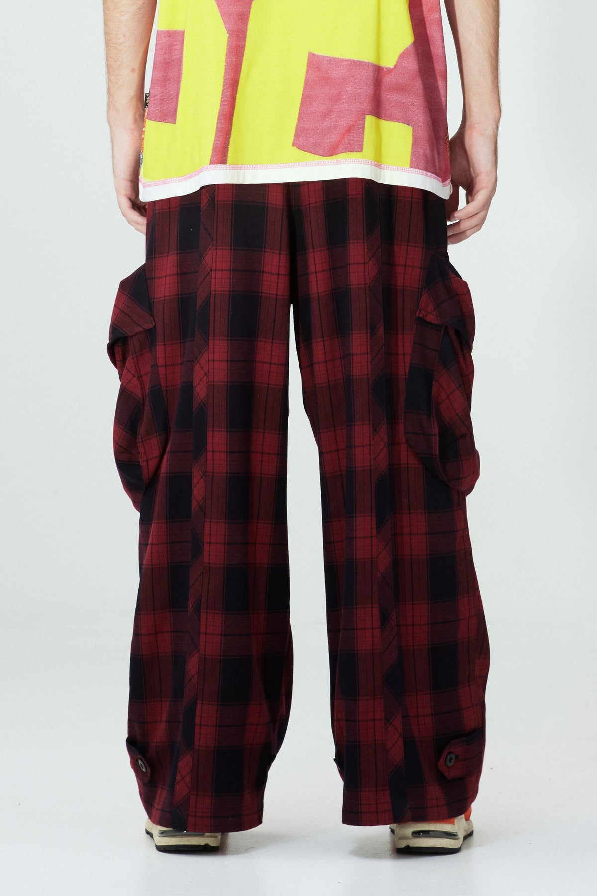 P.A.M Check Chow Pants - Red