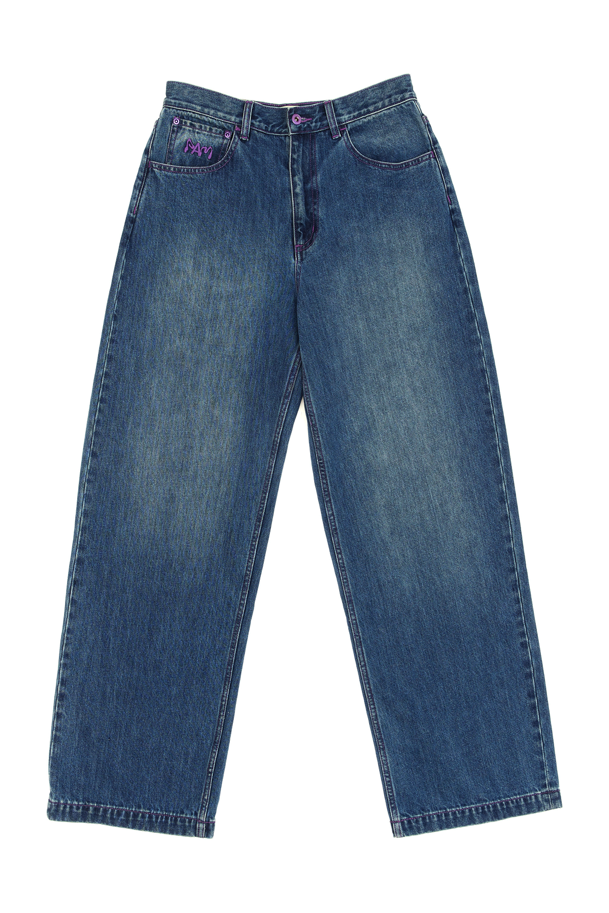 P.A.M Alto Wide Leg Jeans - Light Indigo - Due West P.A.M Alto Wide Leg Jeans - Light Indigo - Due West