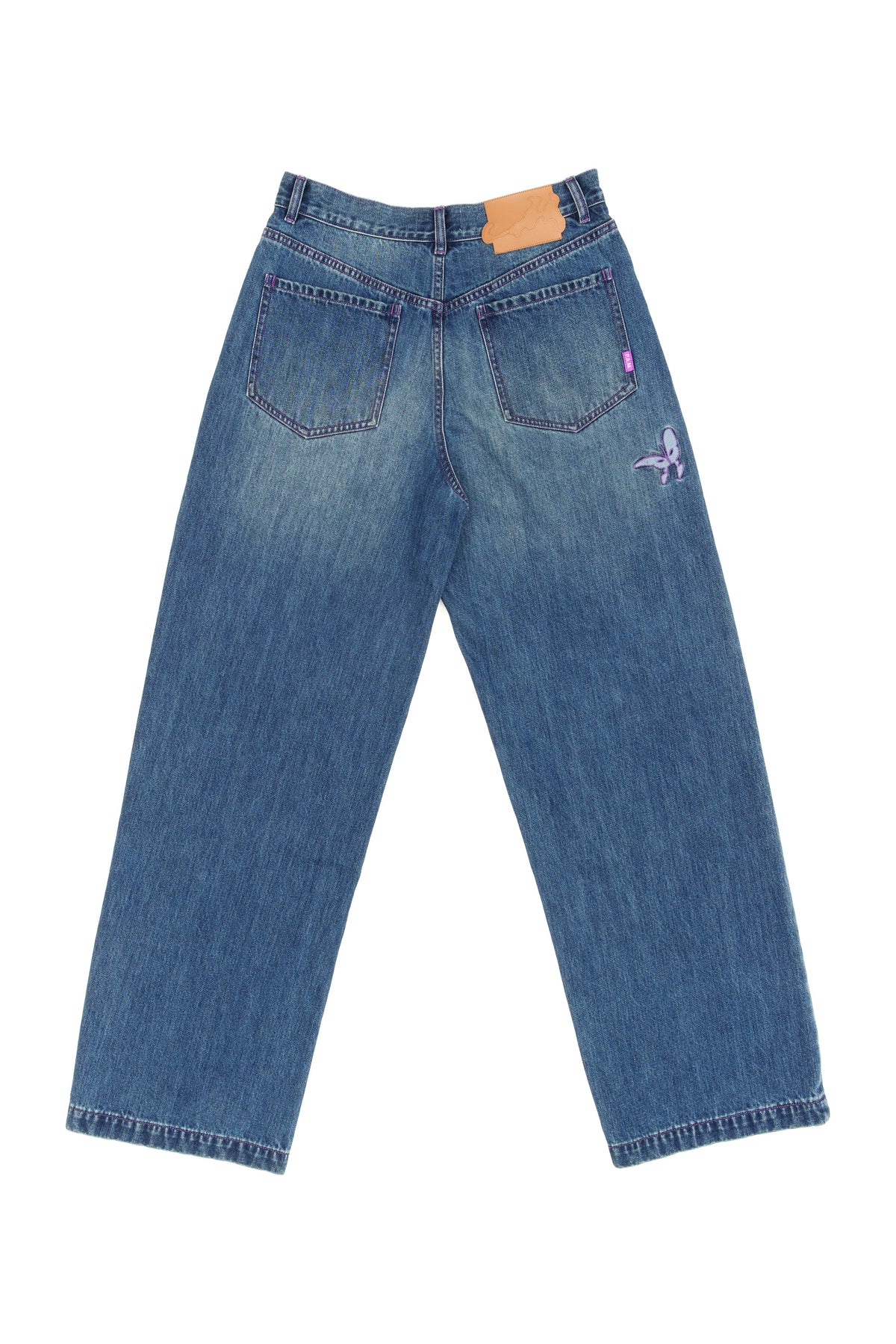 P.A.M Alto Wide Leg Jeans - Light Indigo