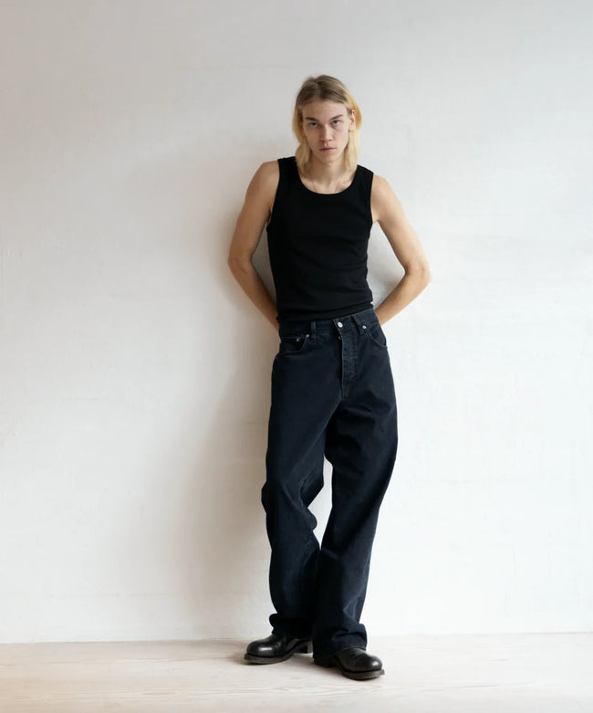 Sunflower WIDE TWIST Jeans - Blue Black