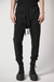 thom/krom M ST 464 Drop Crotch Jersey Pants - Black