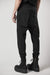 thom/krom M ST 464 Drop Crotch Jersey Pants - Black