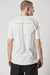 thom/krom M TS 818 Rd Nck Slim Fit Raw Tee - Cream