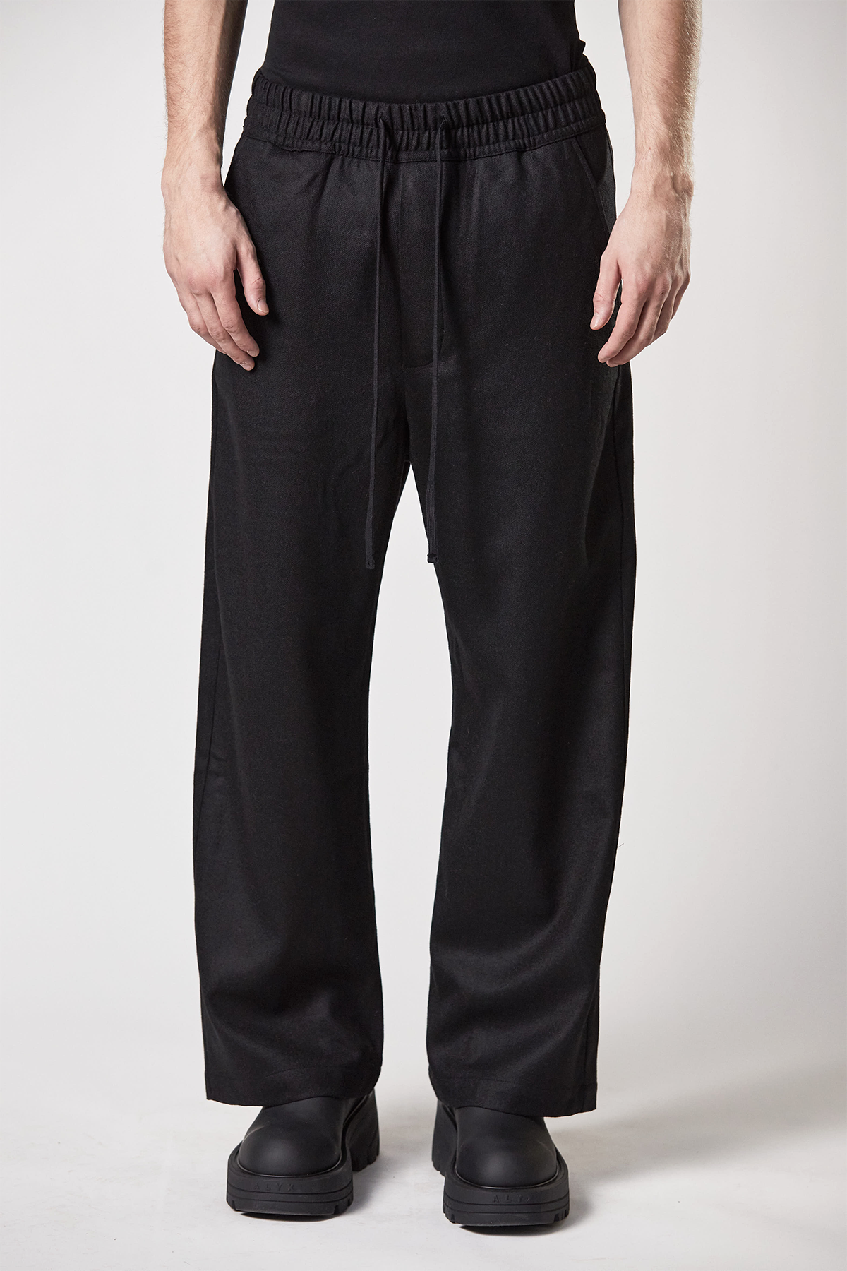 thom/krom M P 6 Wool Pants - Black