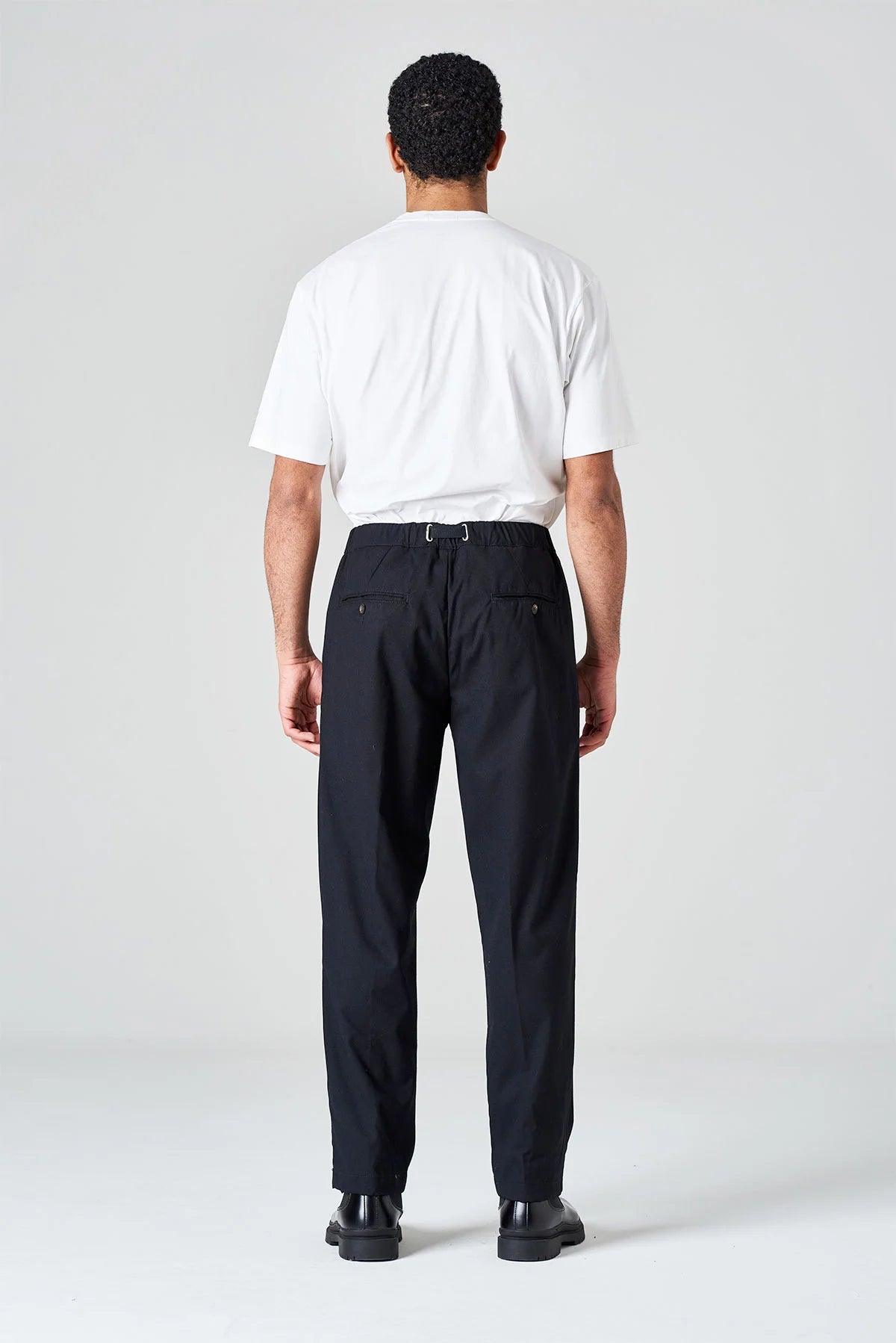 White Sand SU67 Alex Lungo Pants - Black