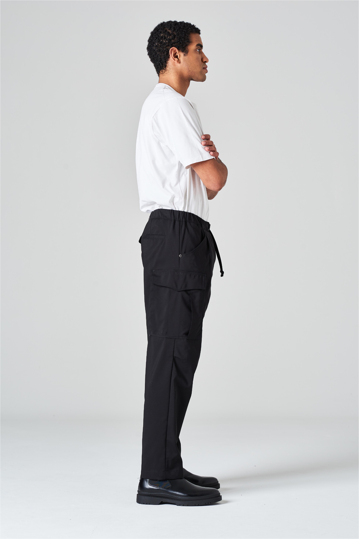 White Sand SU69 Bryan Cargo Pants - Black