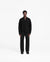 Represent Textured Knit Polo Sweater - Jet Black