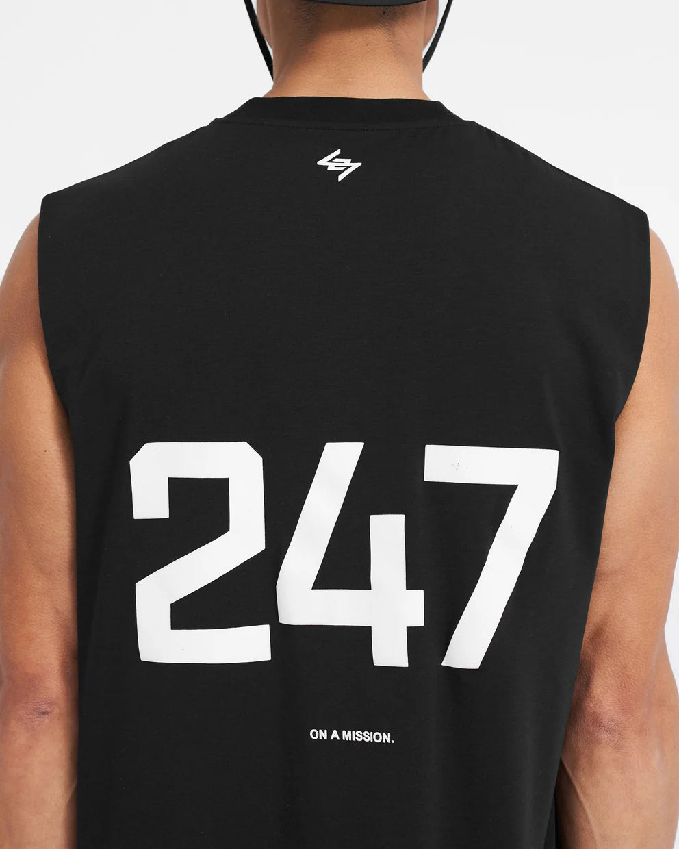 Represent 247 Oversized Tank - Black