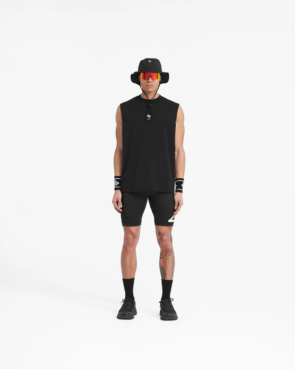 Represent 247 Oversized Tank - Black