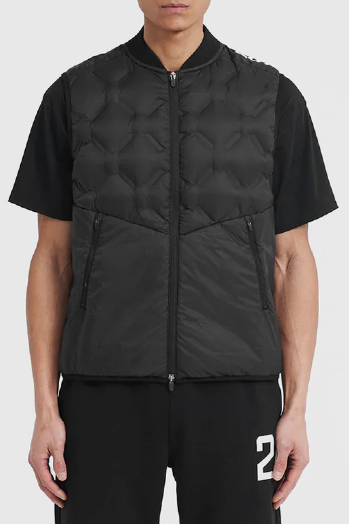 Represent 247 Vest Lightweight Gile - Black