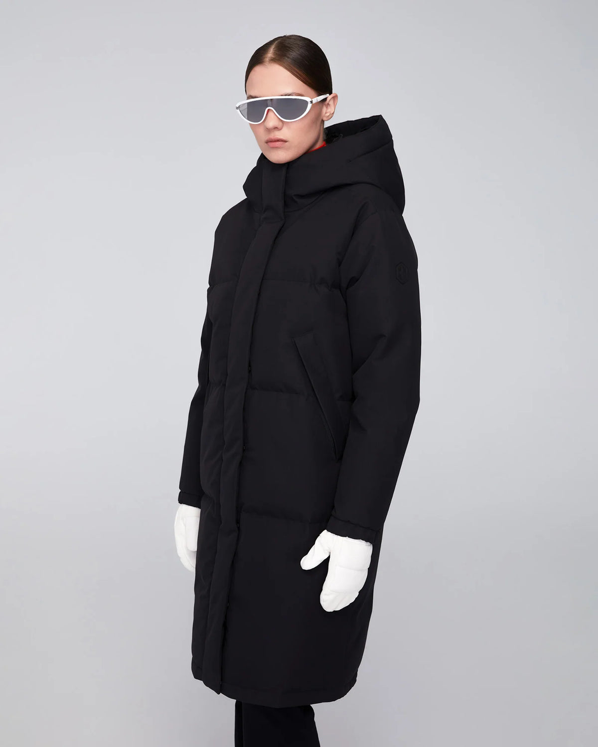 Quartz Co. Womens Down *Parka Ines - Black