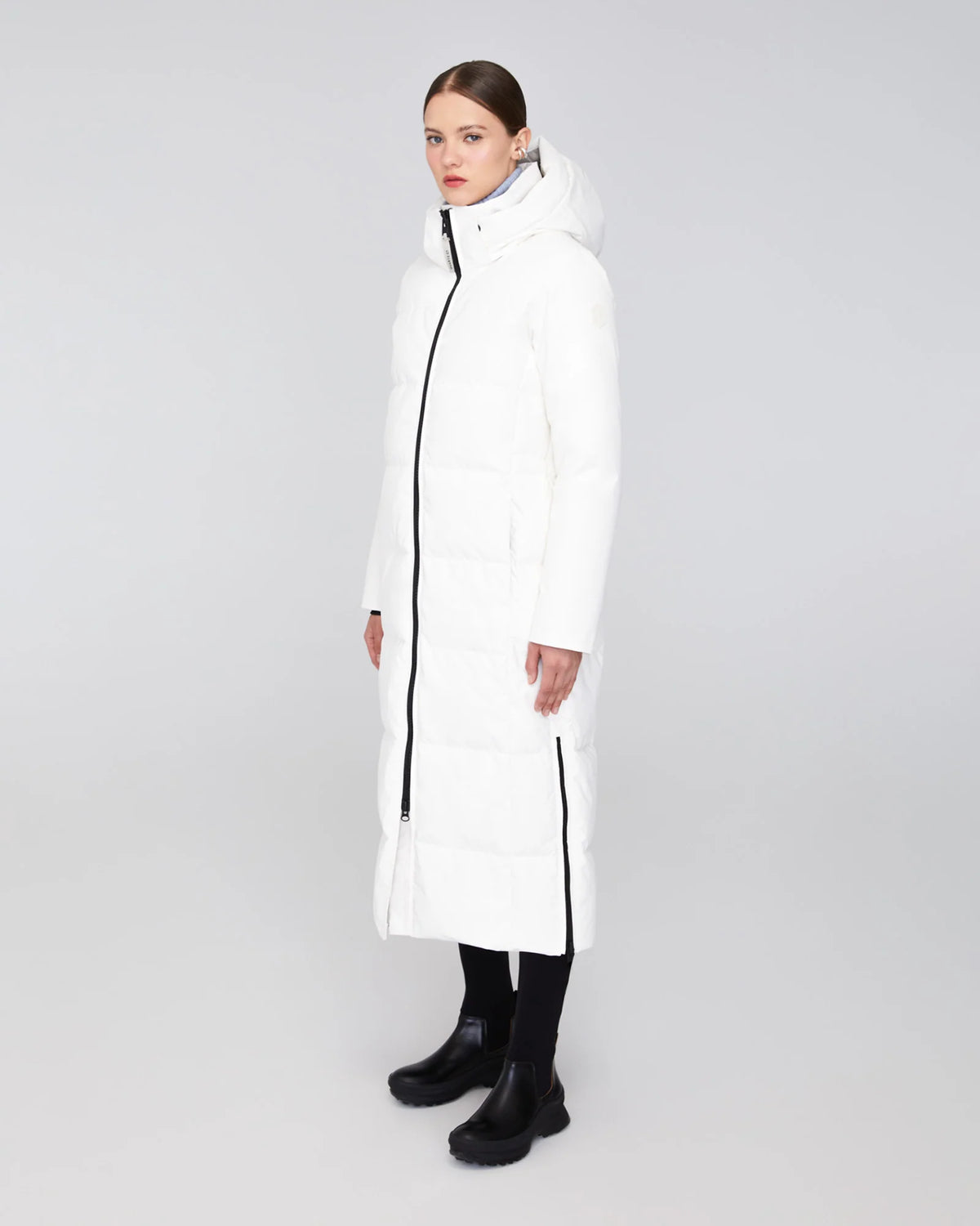 Quartz Co. Womens Down *Parka Sofia V2 - Ivory