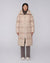 Quartz Co. Womens Down *Parka Gisele Long - Beige