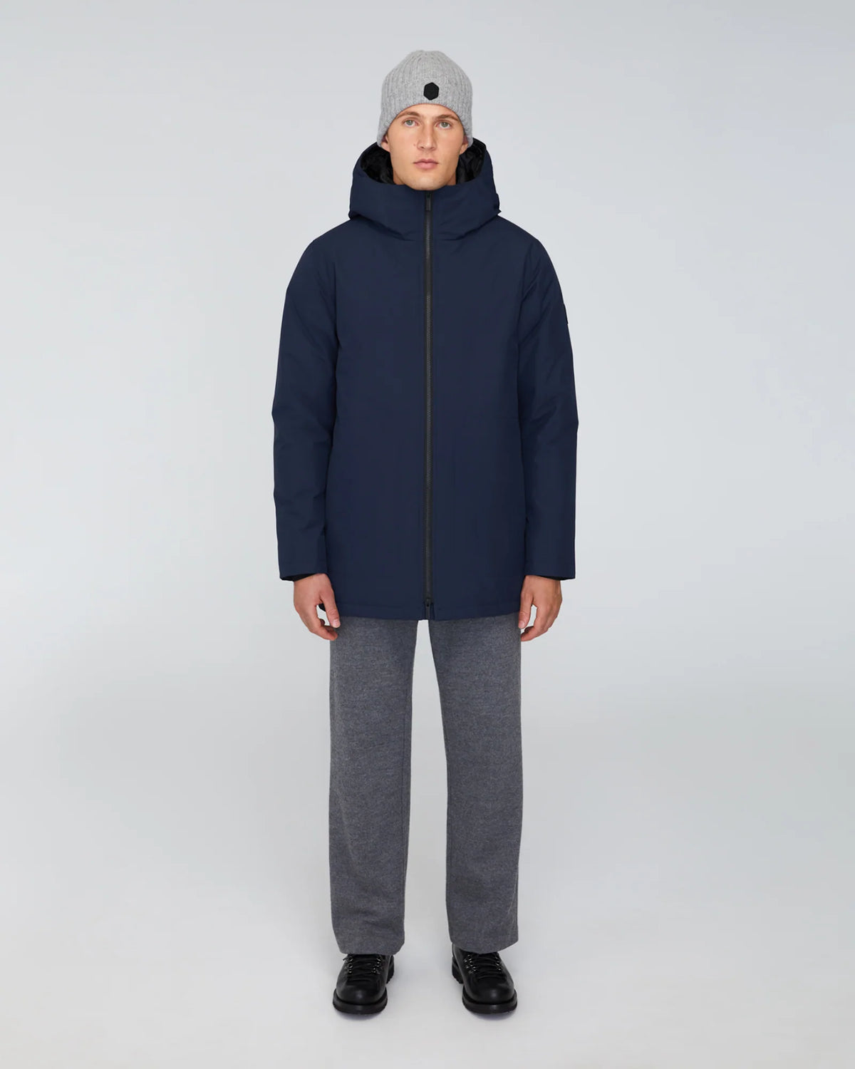 Quartz Co. Mens Down *Parka Jules - Navy