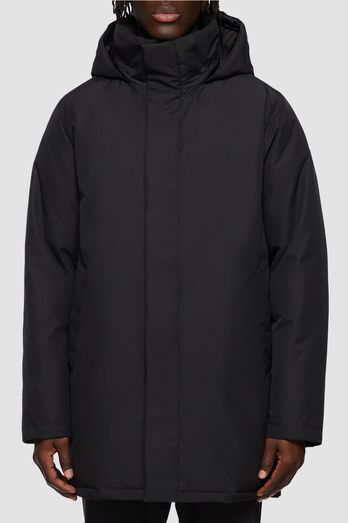 Quartz Co. Mens Down *Parka Labrador - Black