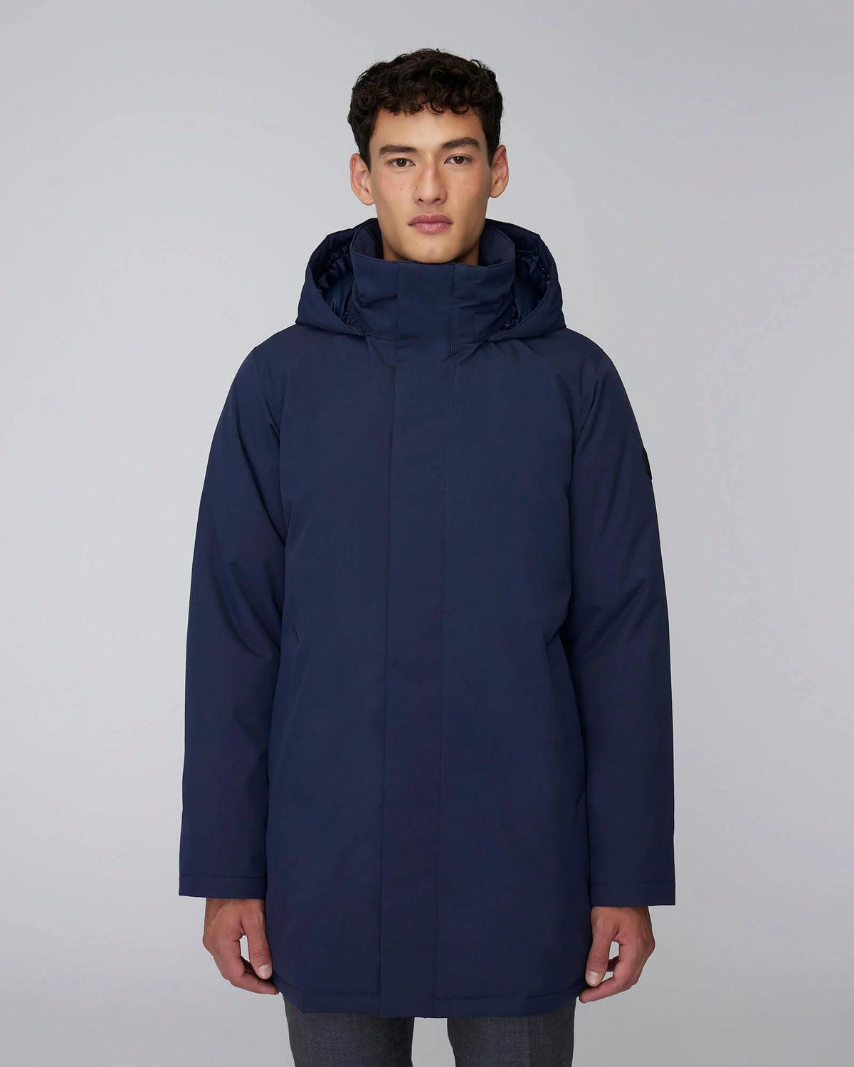 Quartz Co. Mens Down *Parka Labrador - Navy