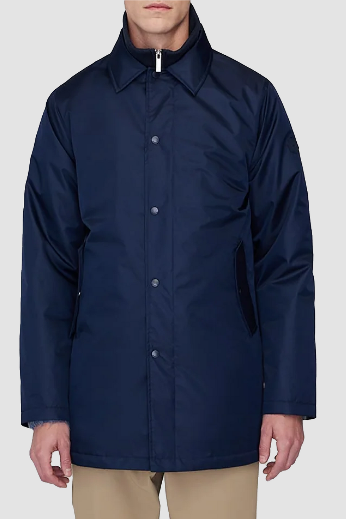 Quartz Co. Mens Wind Jacket Christopher - Navy