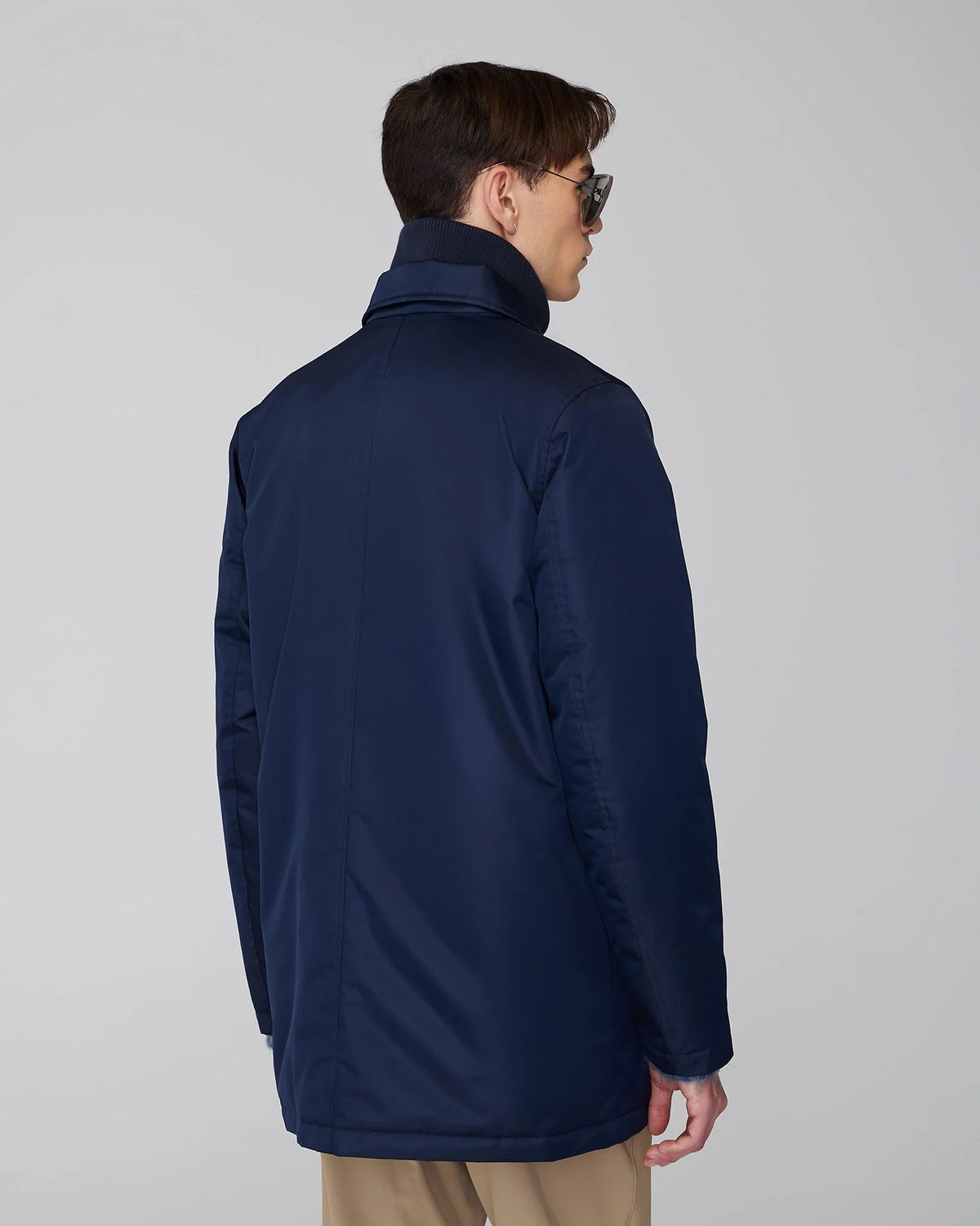 Quartz Co. Mens Wind Jacket Christopher - Navy