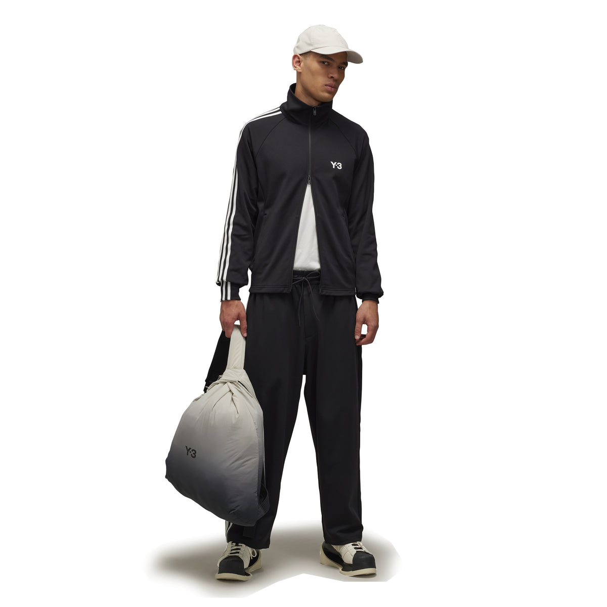 Y-3 3-Stripes Track Top - Black